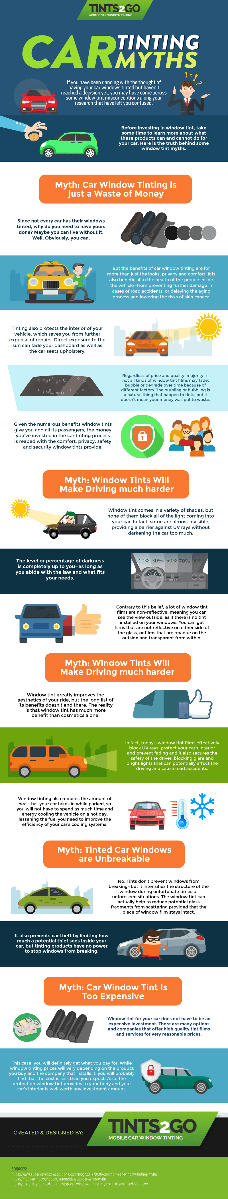 Car Tinting Myths