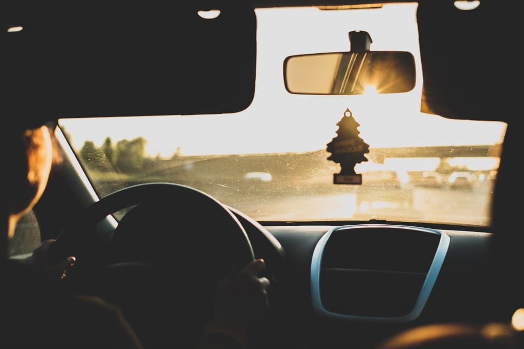 sun hazard in your car