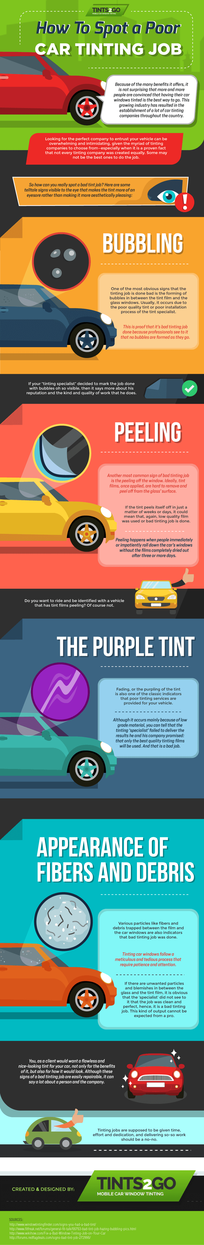 How to Spot a Poor Car Tinting Job