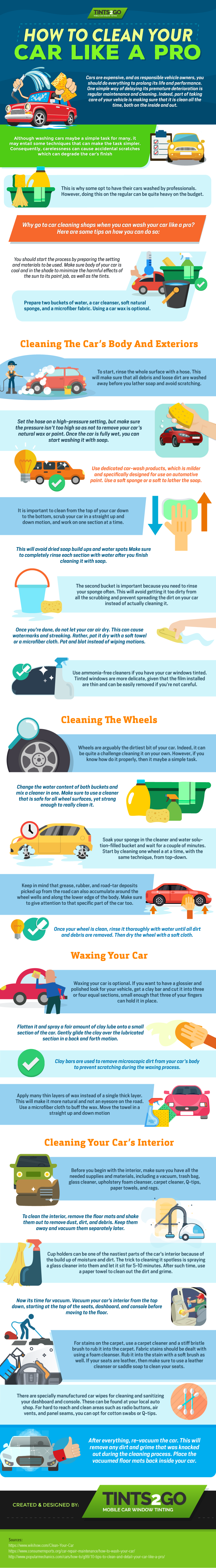 How to Clean your Car like a Pro